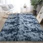 Soft Plush Tie Dye Velvet Rugs