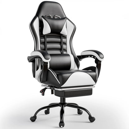 Ergonomic Office Reclining Chair with Footrest