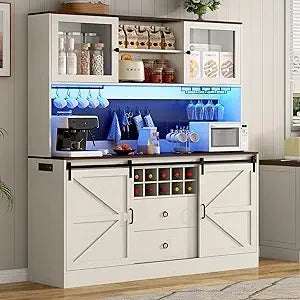 74" Tall 63" Wide Larg Bar Cabinet