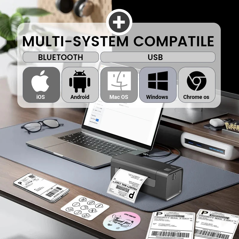 Bluetooth Thermal Label Printer