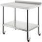 Stainless Steel Prep Table, 30 x 24 x 35