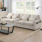 Sectional Sofa with Console