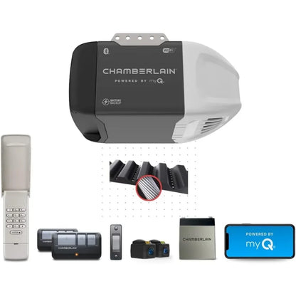 Garage Door Opener with Battery Backup