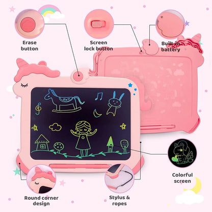 Unicorn LCD Writing Tablet for Kids