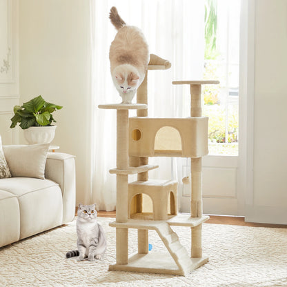 Tall Multi-Level Cat Tree Tower