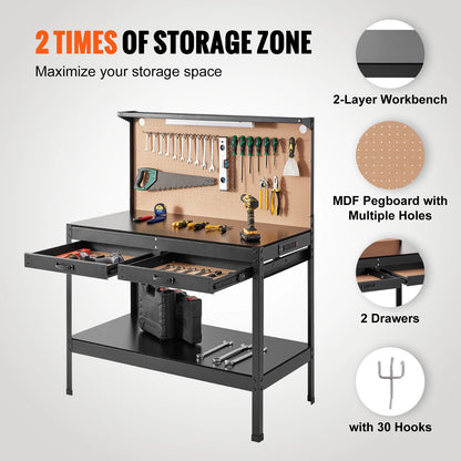 Garage Workbench Steel