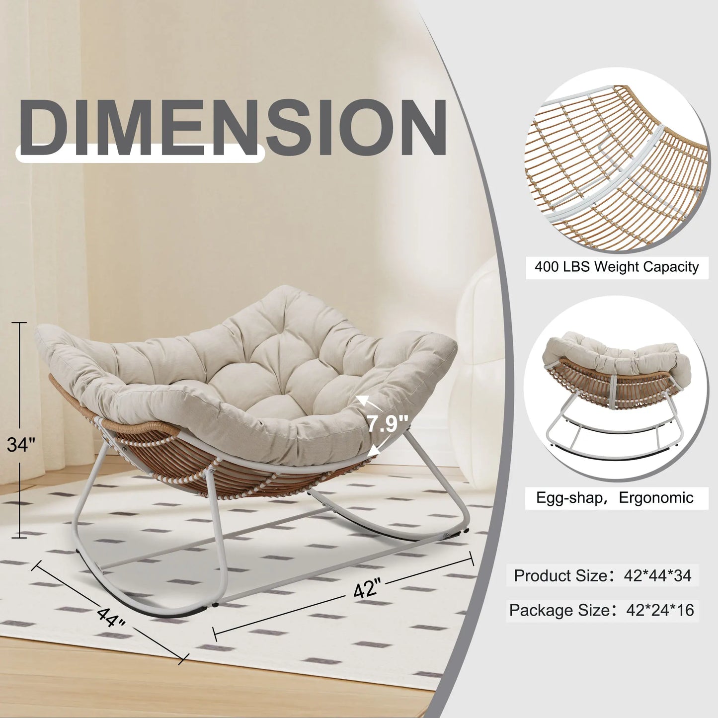 Outdoor Rocking Chair