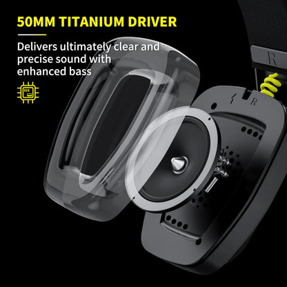 Bluetooth Wireless Gaming Headset with Mic