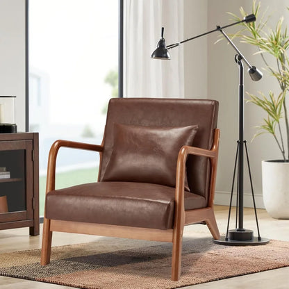 Leather Accent Chair