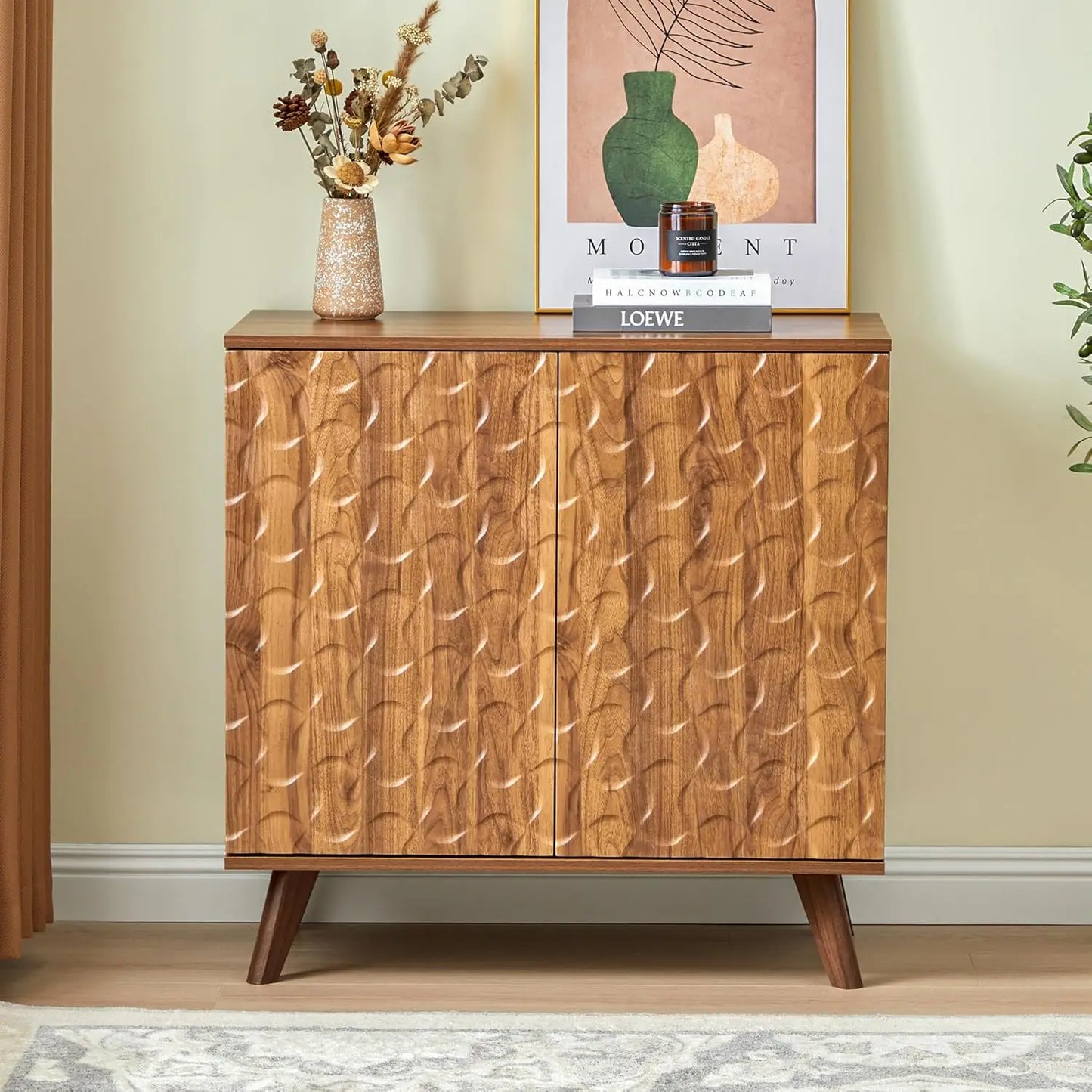 58" Modern Scandinavian Sideboard