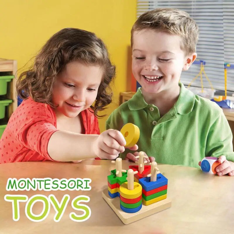 Toy Shape Color Recognition Blocks