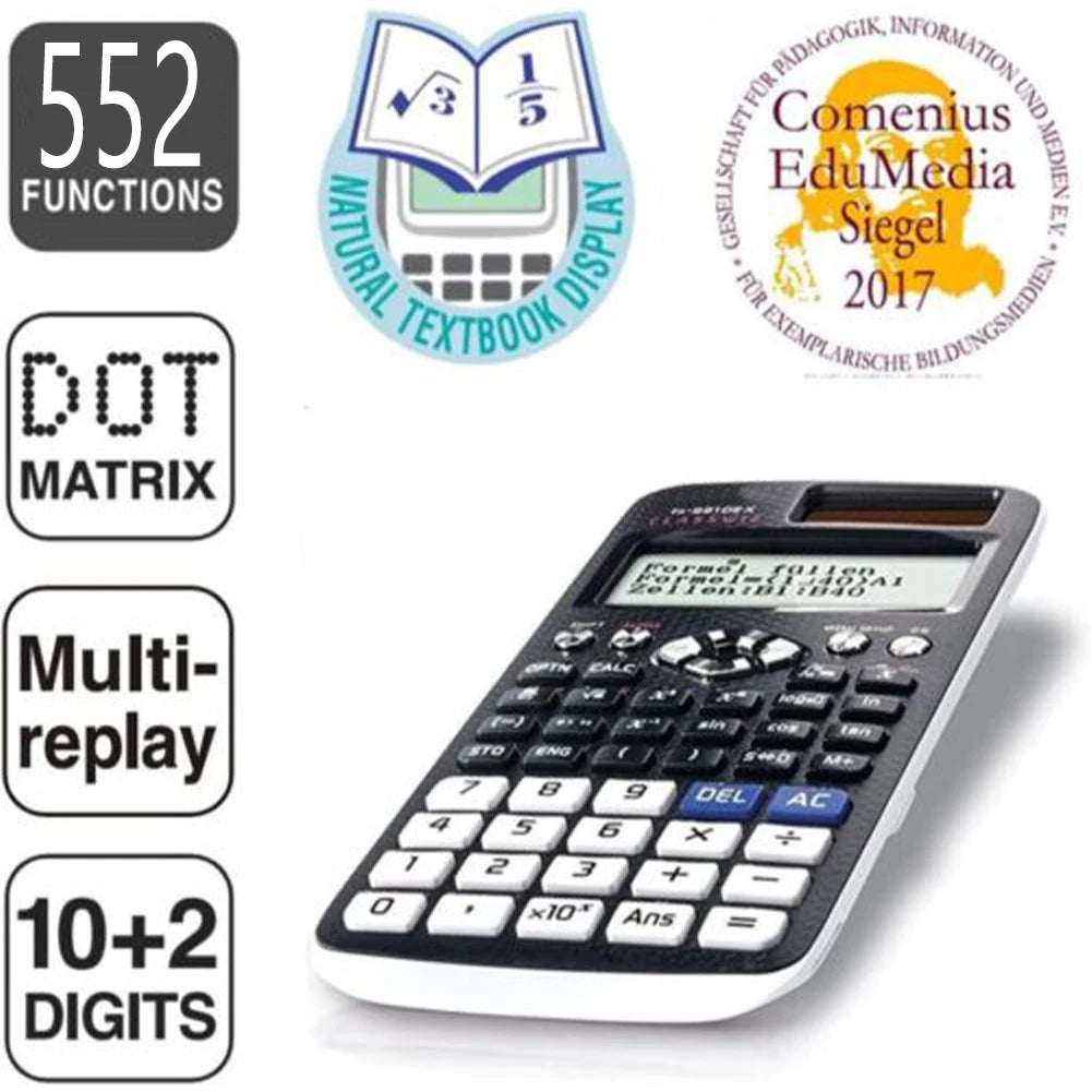 Calculator with 552 Functions