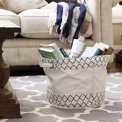 Durable Round Storage Hamper