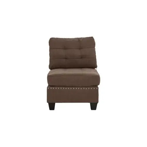 Tufted Armless Chair
