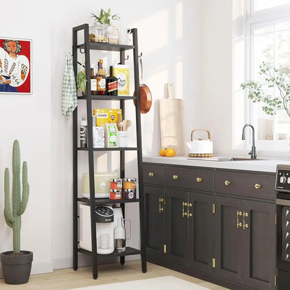 5 Tiers Ladder Bookcase