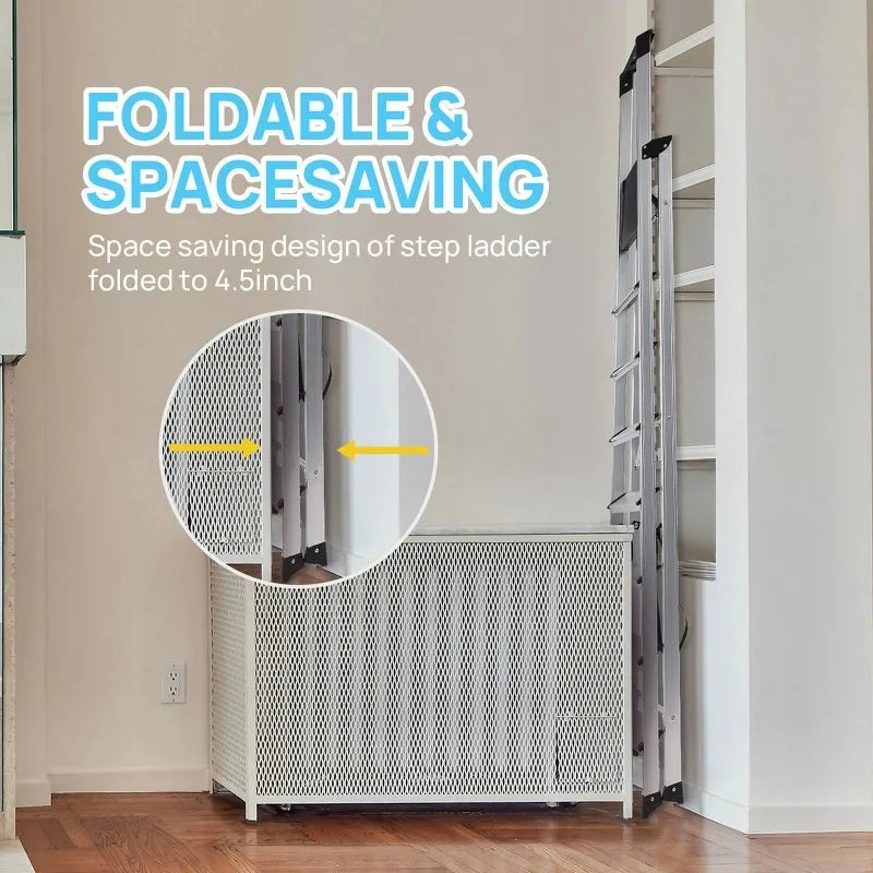 Aluminum 8 Step Ladder
