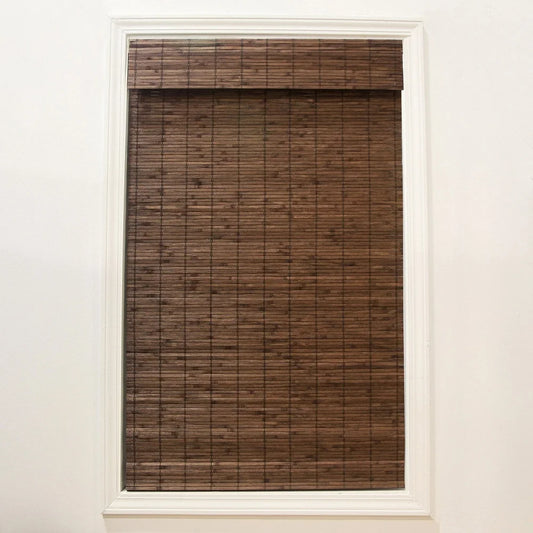 Cordless Bamboo Roman Shades