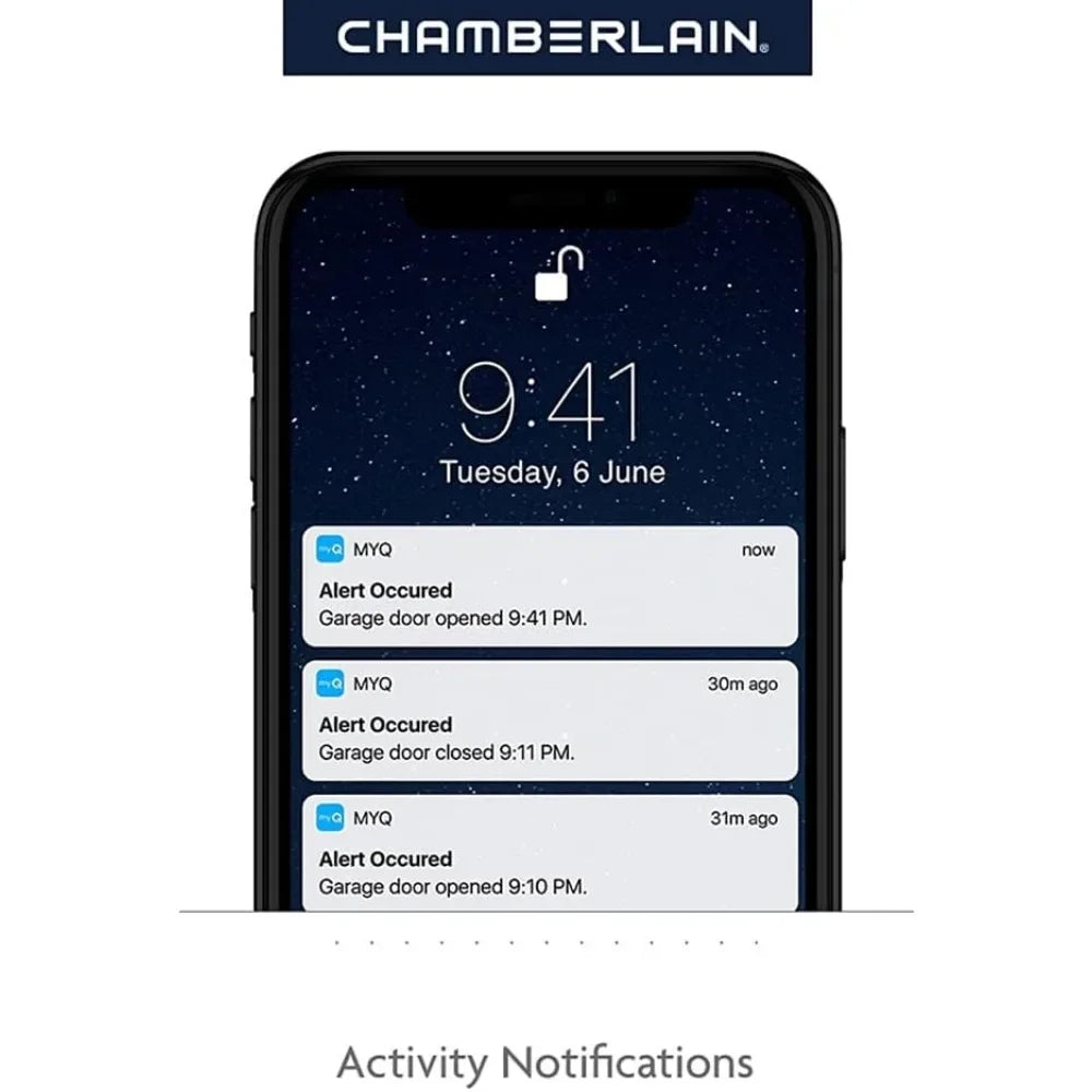 Garage Door Opener with Battery Backup