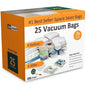 25 Clear Vacuum Storage Bags