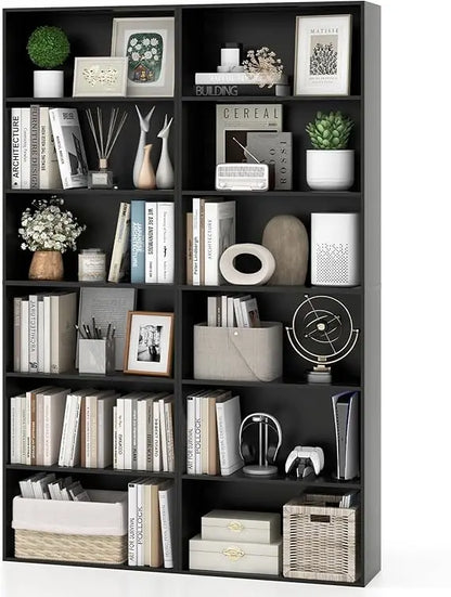 6-Tier Bookcase, 70" Tall