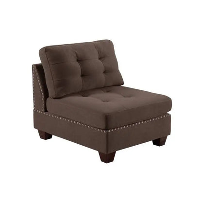 Tufted Armless Chair