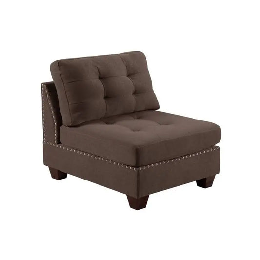 Tufted Armless Chair