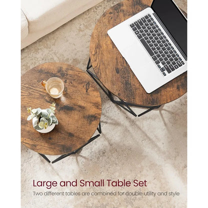 Small Coffee Table Set of 2