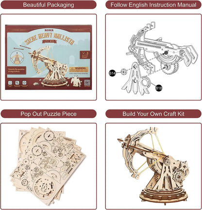 3D Wooden Puzzle Wooden Model