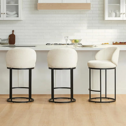 Counter Height Bar Stool, Swivel Barstools Set of 2