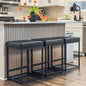 24 Inch Counter Height Bar Stools Set of 3