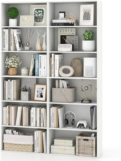 6-Tier Bookcase, 70" Tall