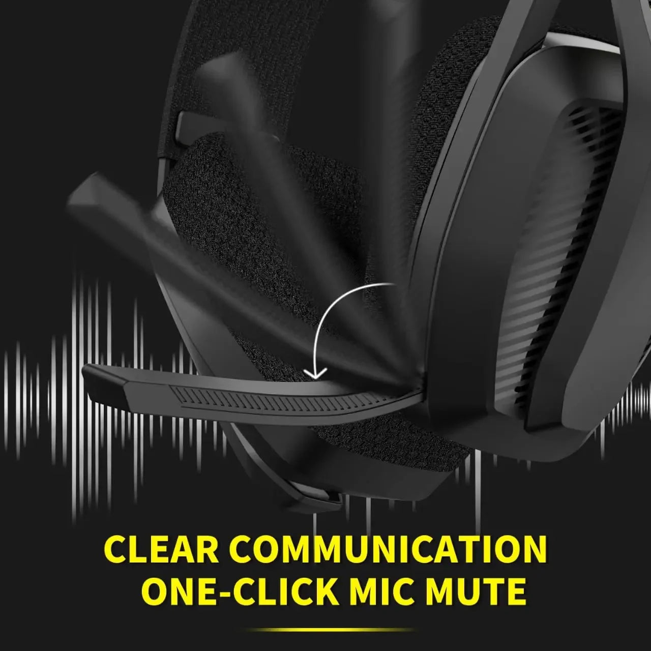 Bluetooth Wireless Gaming Headset with Mic