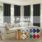 4pcs light filtering Curtains