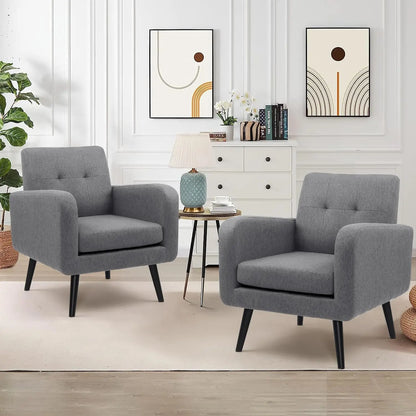 Accent Chairs Set of 2