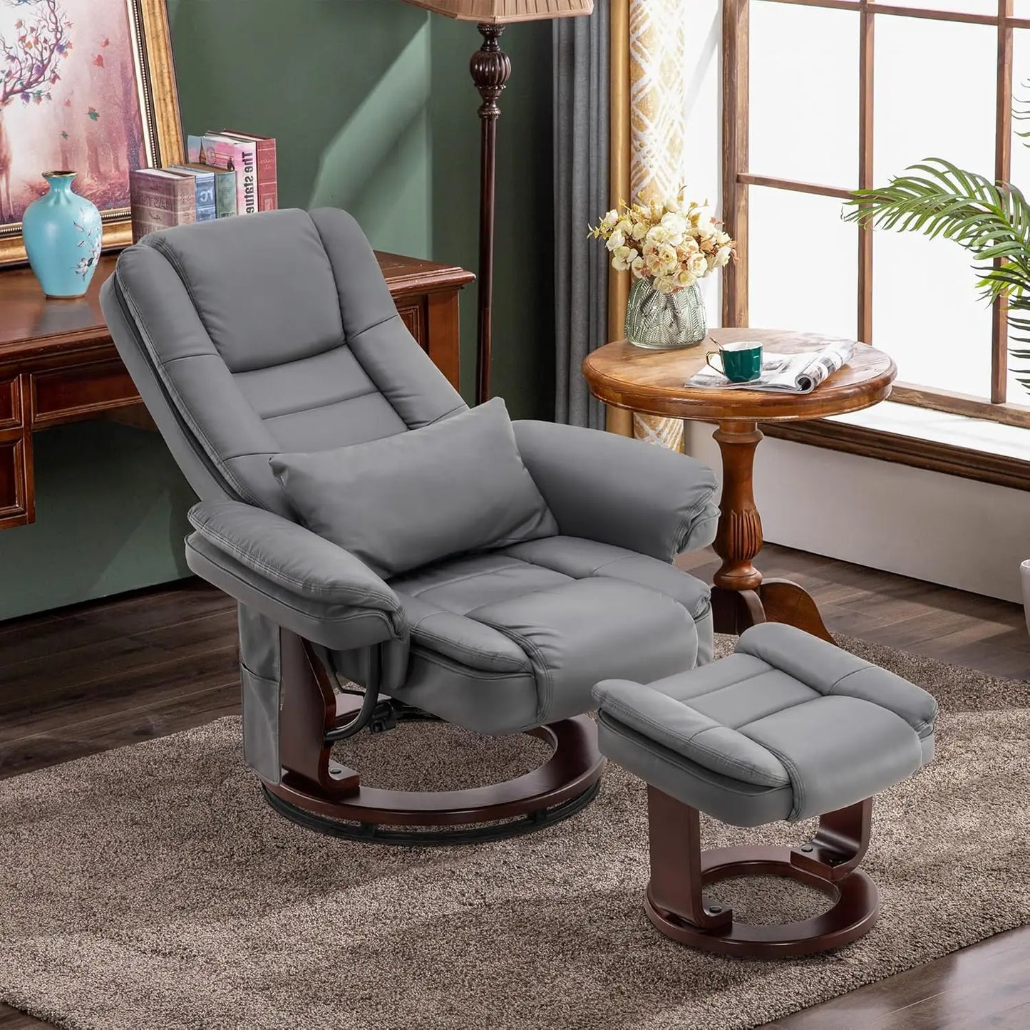 Recliner with Ottoman