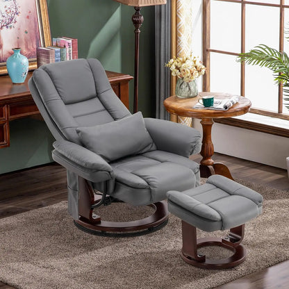 Recliner with Ottoman