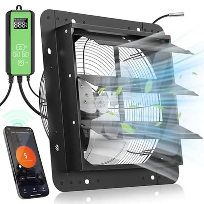 12" Wifi Remote Control Attic Exhaust Fan