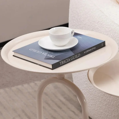 Lantern-shaped Metal End Table